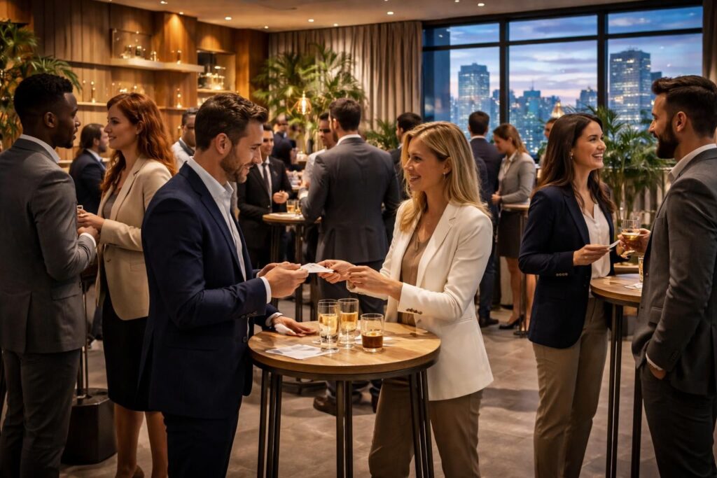 découvrez des stratégies efficaces pour réseauter avec des entrepreneurs au sein d'un club d'affaires et développer votre réseau professionnel.