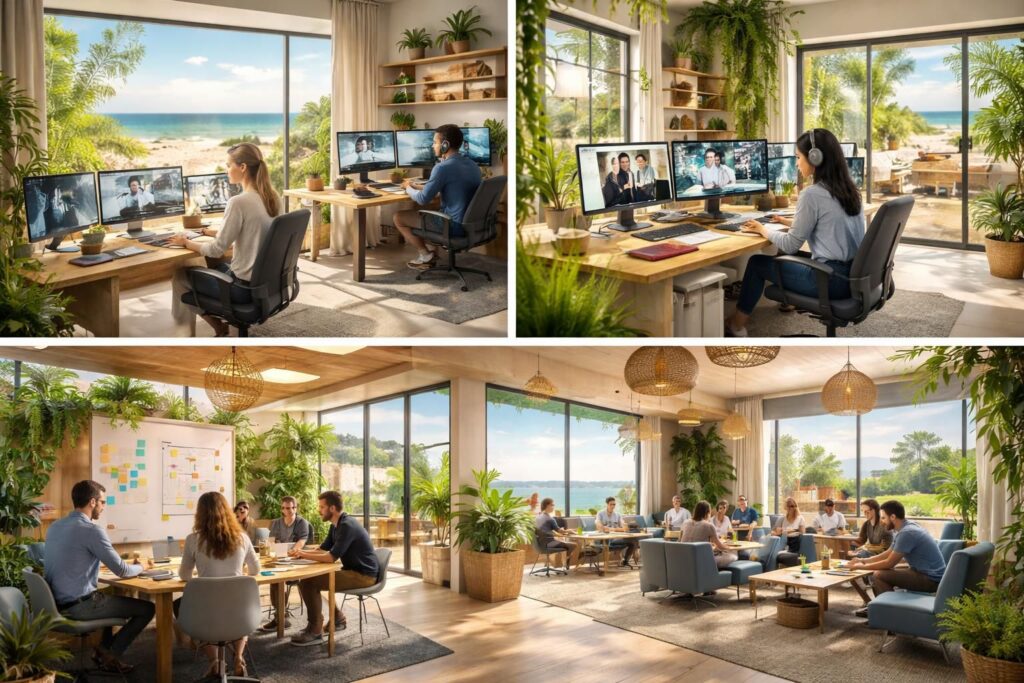 découvrez comment une entreprise vendéenne innove pour transformer le télétravail et repenser l'organisation du travail, alliant flexibilité et productivité.