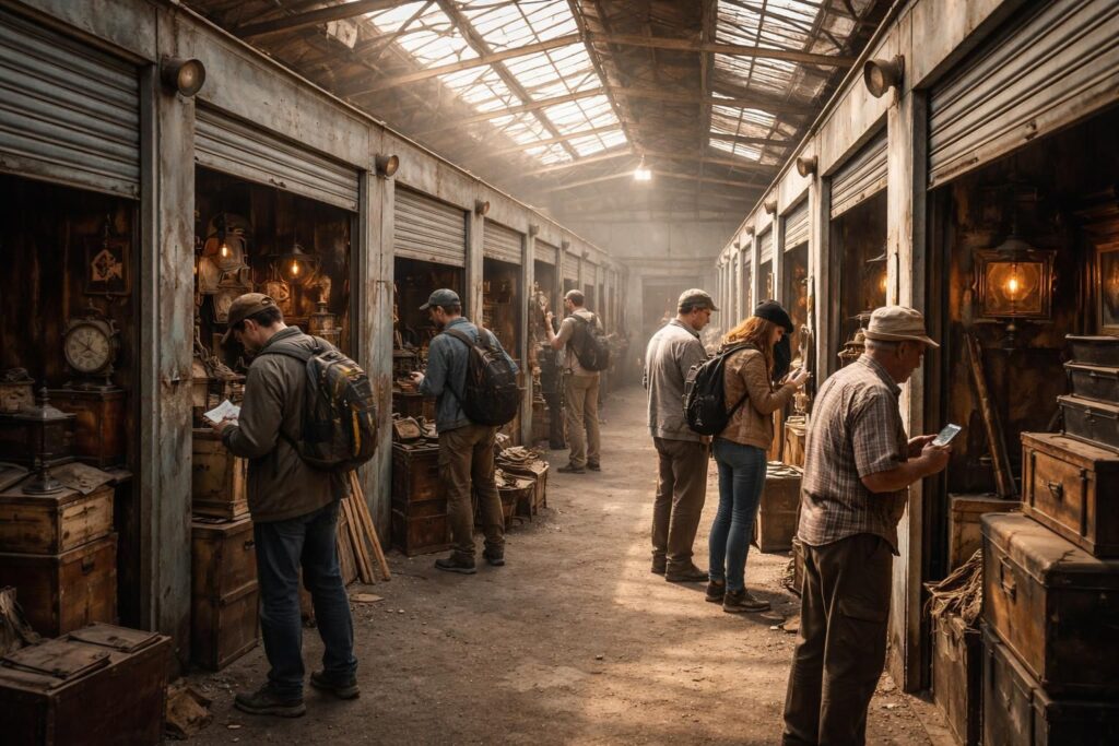 découvrez comment participer à une enchère de garde-meuble et dénichez des trésors cachés. une occasion unique pour les passionnés d'antiquités et d'objets rares.