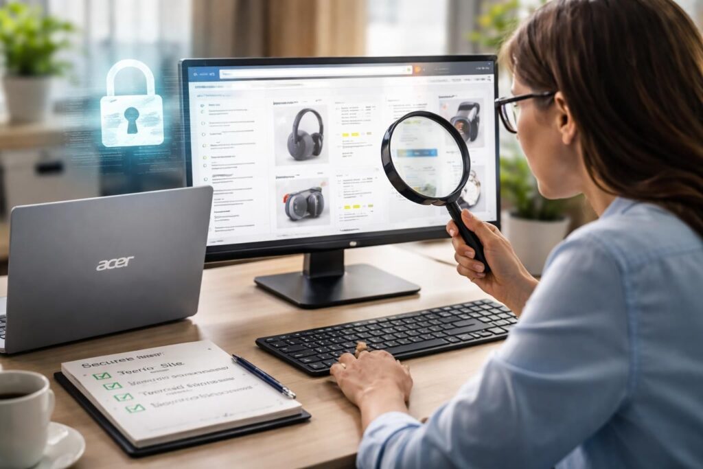 découvrez comment éviter les arnaques lors de l'achat en ligne d'un pc portable acer 14 pouces grâce à nos conseils pratiques et astuces de sécurité.