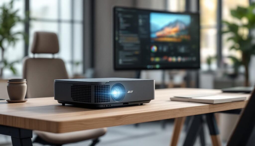 découvrez les caractéristiques essentielles qui font des vidéoprojecteurs acer un choix idéal pour la bureautique, alliant performance, simplicité et qualité d'image.
