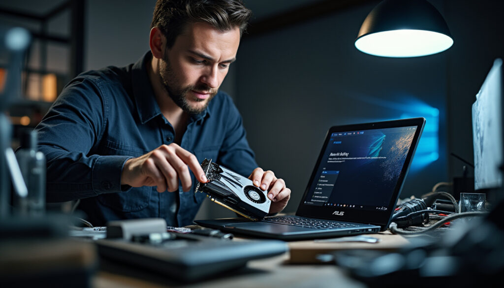 découvrez les principales erreurs à éviter lors du remplacement d'une carte graphique sur un pc portable asus pour garantir une installation réussie et prévenir les problèmes matériels.