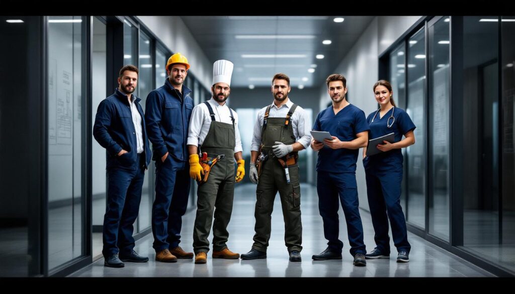 découvrez notre sélection des meilleures boutiques en ligne de vêtements de travail adaptées à tous les métiers, alliant qualité, confort et durabilité pour professionnels.