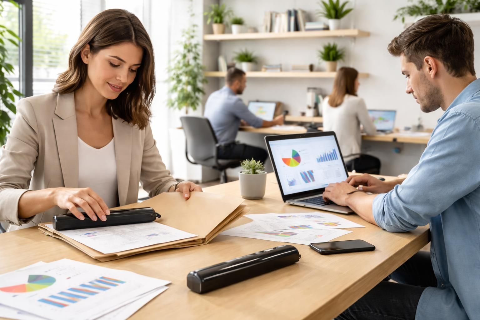 découvrez comment les scanners mobiles transforment les workflows de bureau modernes en améliorant l'efficacité, la productivité et la gestion des documents.