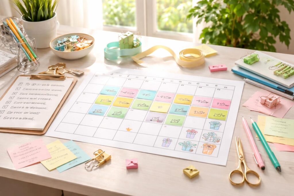 simplifiez vos préparatifs grâce à notre calendrier compte à rebours à imprimer, l'outil idéal pour organiser votre temps efficacement et ne rien oublier.