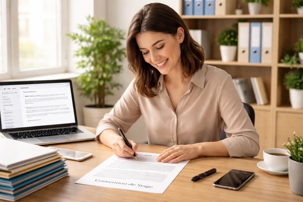 découvrez pourquoi une convention de stage bien rédigée est essentielle pour réussir votre stage, même sans établissement scolaire, et assurez-vous une expérience professionnelle réussie.