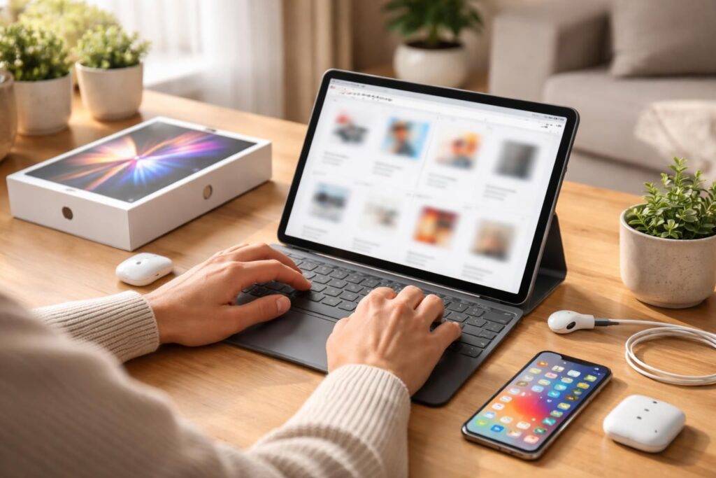 découvrez comment acheter un ipad en ligne en toute sécurité avec notre guide des meilleures plateformes pour trouver les meilleures offres et conseils d'achat.