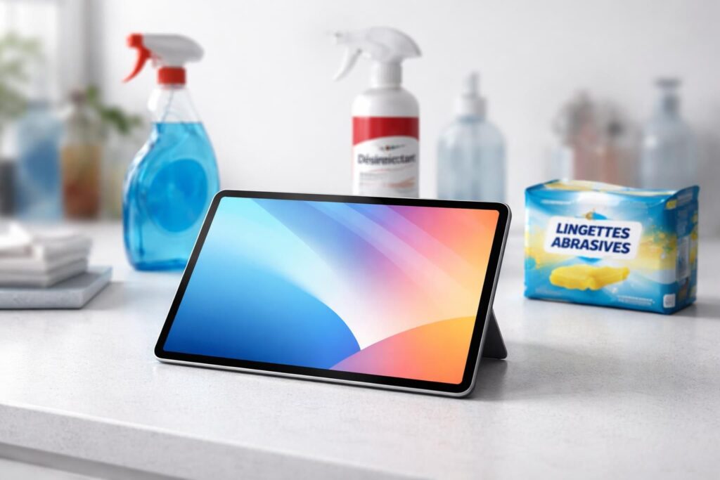 découvrez quels produits ménagers éviter absolument lors du nettoyage de votre tablette pour protéger et préserver la qualité de son écran.