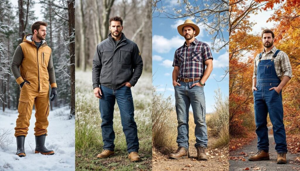 découvrez nos conseils pour choisir des vêtements de travail pour homme adaptés à chaque saison, alliant confort, protection et style tout au long de l'année.